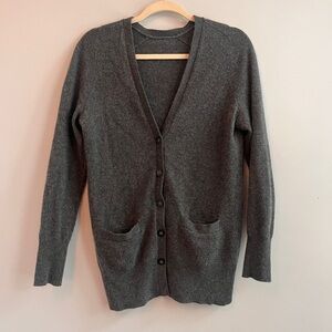 Unbranded 100% cashmere men’s size M cardigan grey